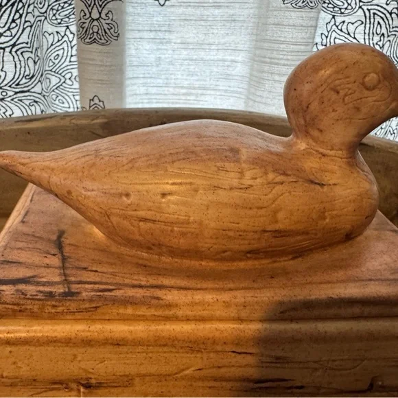 Ceramic Duck Box - Picture 2 of 7
